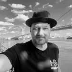 David Staton standing near a bridge
