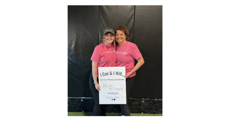 Marian McDonald survivor fitness participant